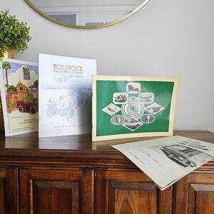 Vintage Rolls-Royce Booklet Set Of 4 – Historical & Collector Club Publications